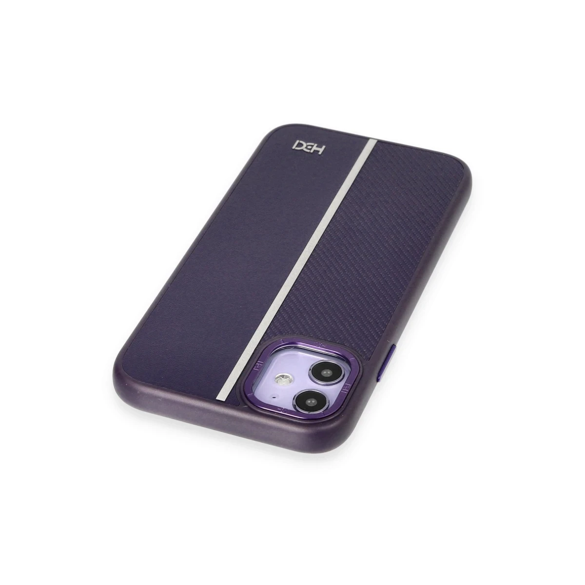 HDD Apple iPhone 11 Kılıf HBC-155 Lizbon Kapak - Derin Mor