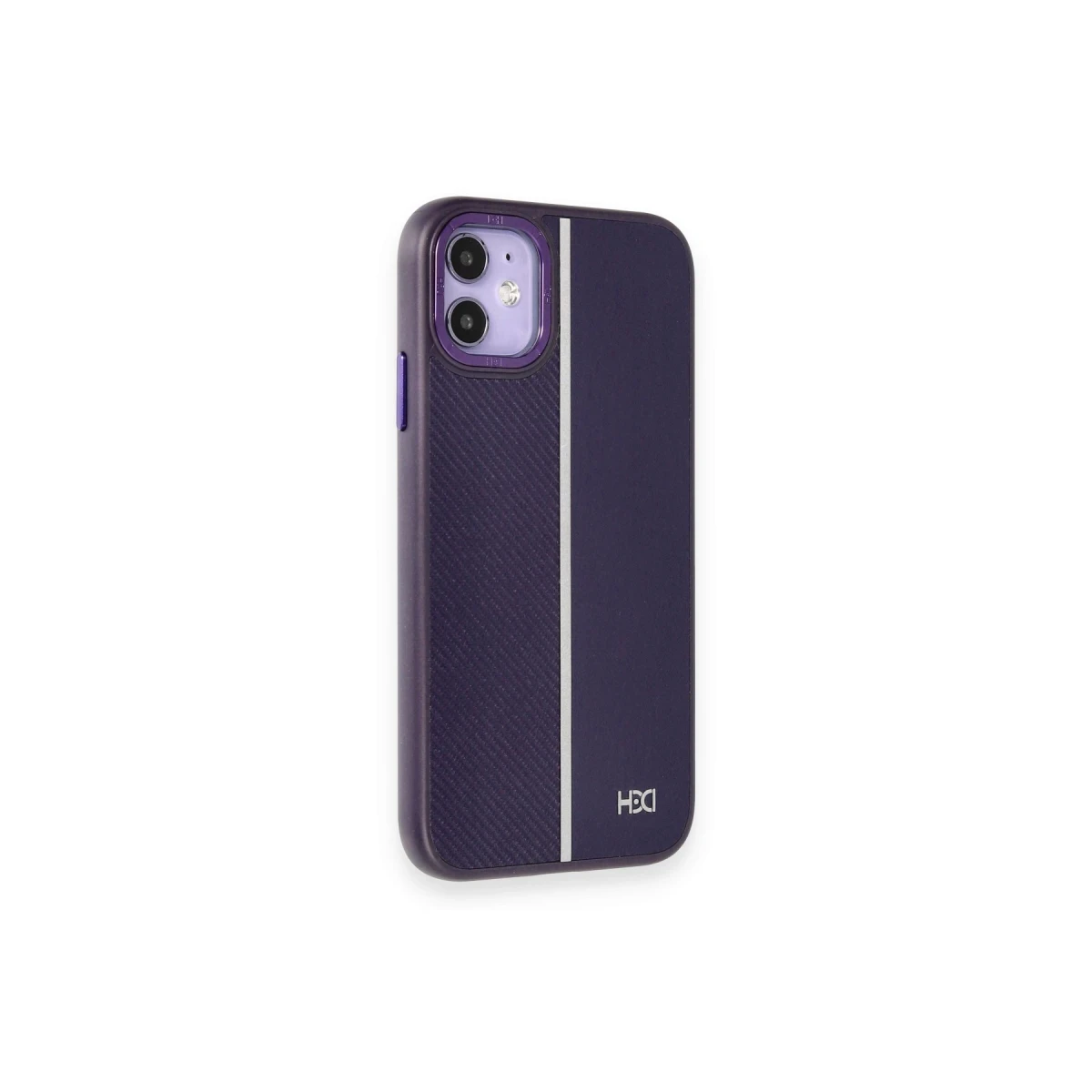 HDD Apple iPhone 11 Kılıf HBC-155 Lizbon Kapak - Derin Mor