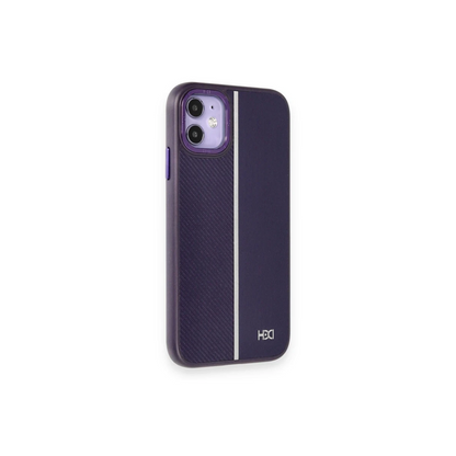 HDD Apple iPhone 11 Kılıf HBC-155 Lizbon Kapak - Derin Mor