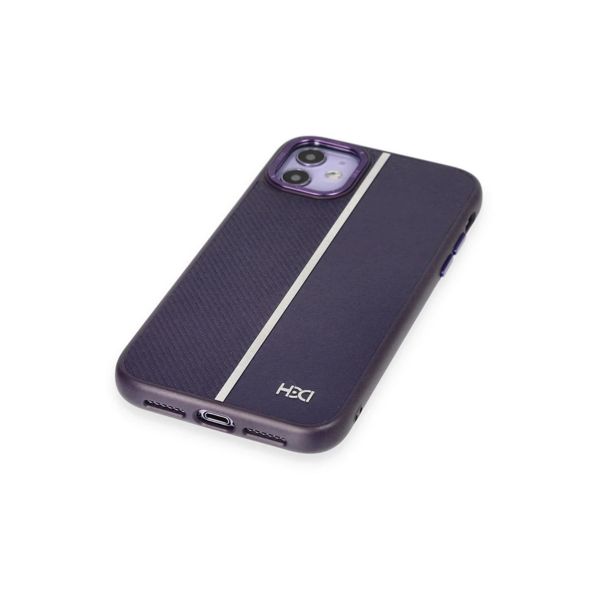 HDD Apple iPhone 11 Kılıf HBC-155 Lizbon Kapak - Derin Mor