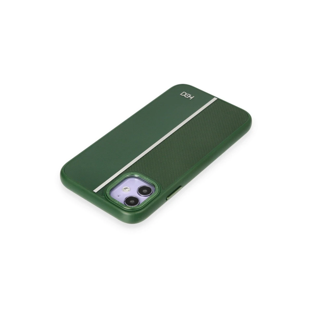 HDD Apple iPhone 11 Kılıf HBC-155 Lizbon Kapak - Koyu Yeşil