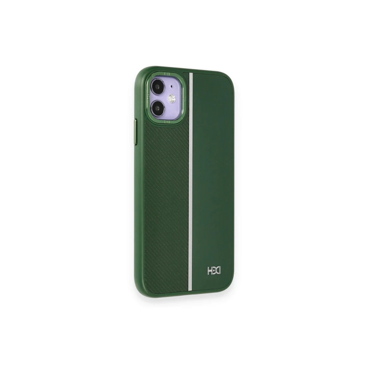 HDD Apple iPhone 11 Kılıf HBC-155 Lizbon Kapak - Koyu Yeşil