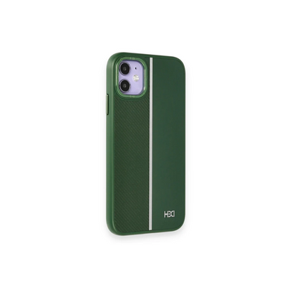 HDD Apple iPhone 11 Kılıf HBC-155 Lizbon Kapak - Koyu Yeşil