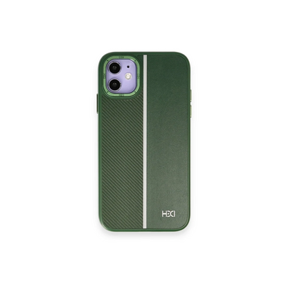HDD Apple iPhone 11 Kılıf HBC-155 Lizbon Kapak - Koyu Yeşil