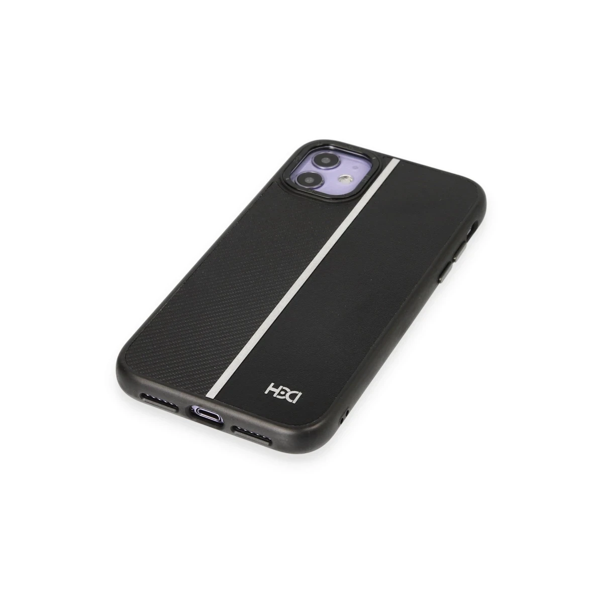 HDD Apple iPhone 11 Kılıf HBC-155 Lizbon Kapak - Siyah