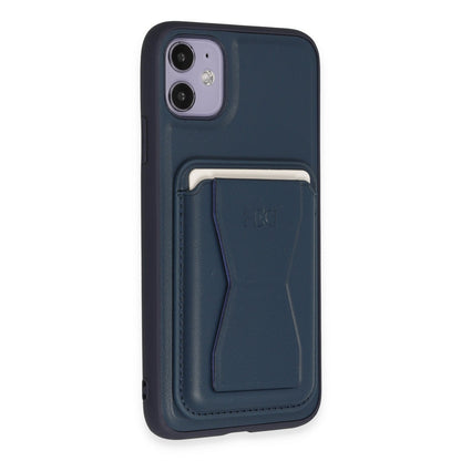 HDD Apple iPhone 11 Kılıf HD Deri Luxury Magnet Kartvizitli Kapak