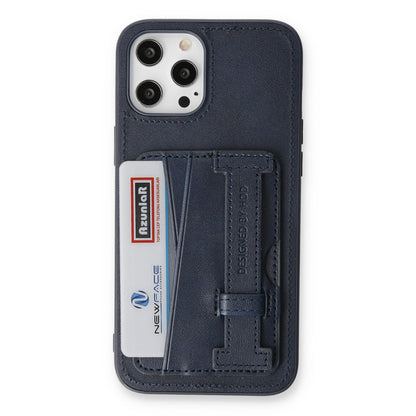 HDD Apple iPhone 12 Pro Max Kılıf HD Deri Kartvizitli Kapak
