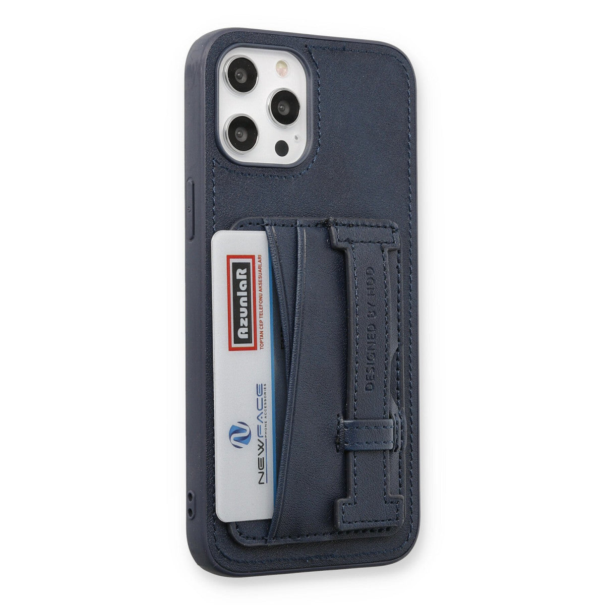 HDD Apple iPhone 12 Pro Max Kılıf HD Deri Kartvizitli Kapak