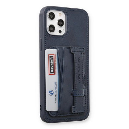 HDD Apple iPhone 12 Pro Max Kılıf HD Deri Kartvizitli Kapak