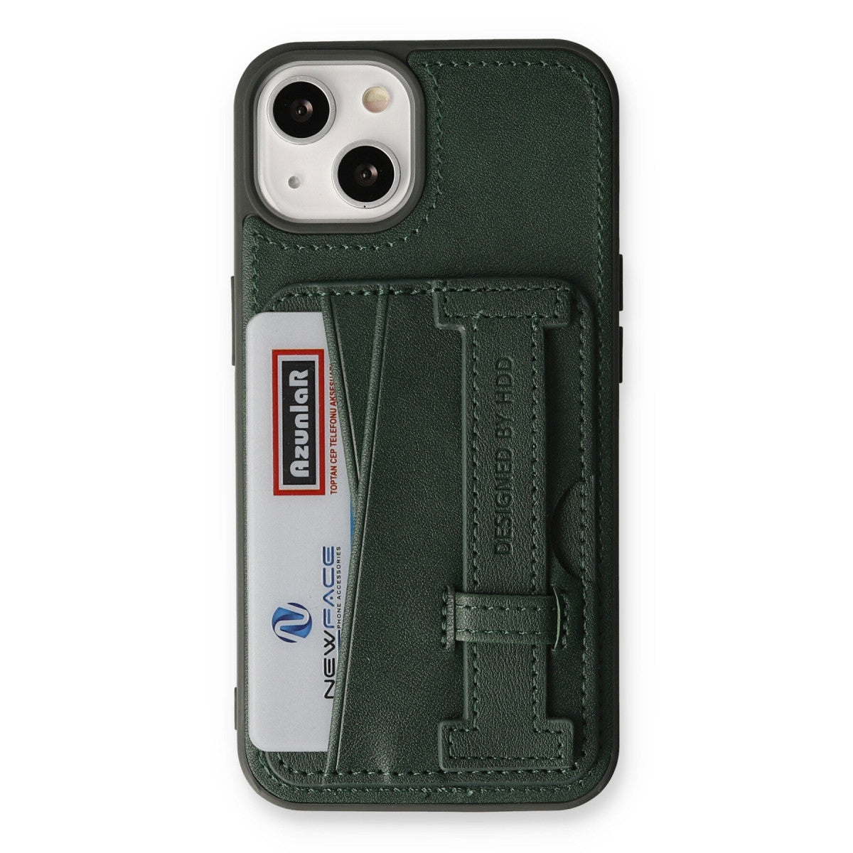 HDD Apple iPhone 13 Kılıf HD Deri Kartvizitli Kapak