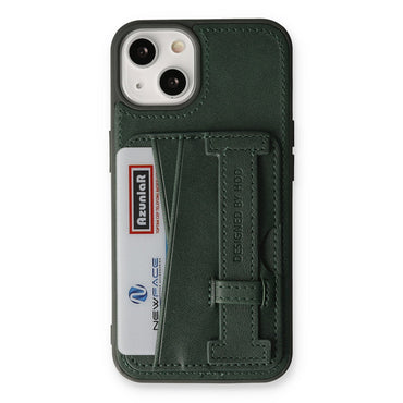 HDD Apple iPhone 13 Kılıf HD Deri Kartvizitli Kapak