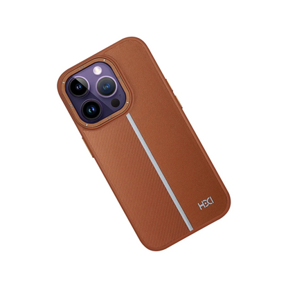HDD Apple iPhone 13 Pro Kılıf HBC-155 Lizbon Kapak - Kahverengi