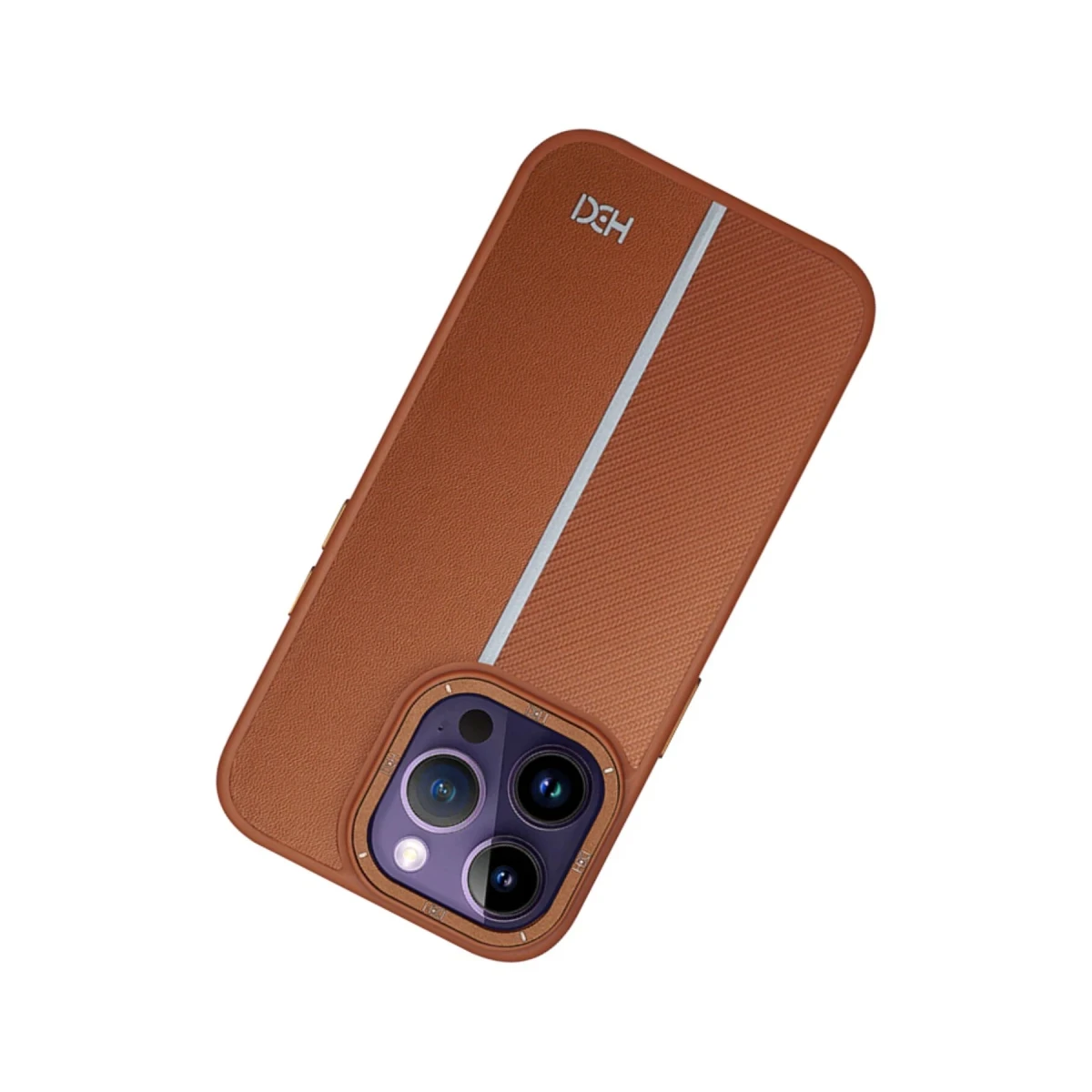 HDD Apple iPhone 13 Pro Kılıf HBC-155 Lizbon Kapak - Kahverengi
