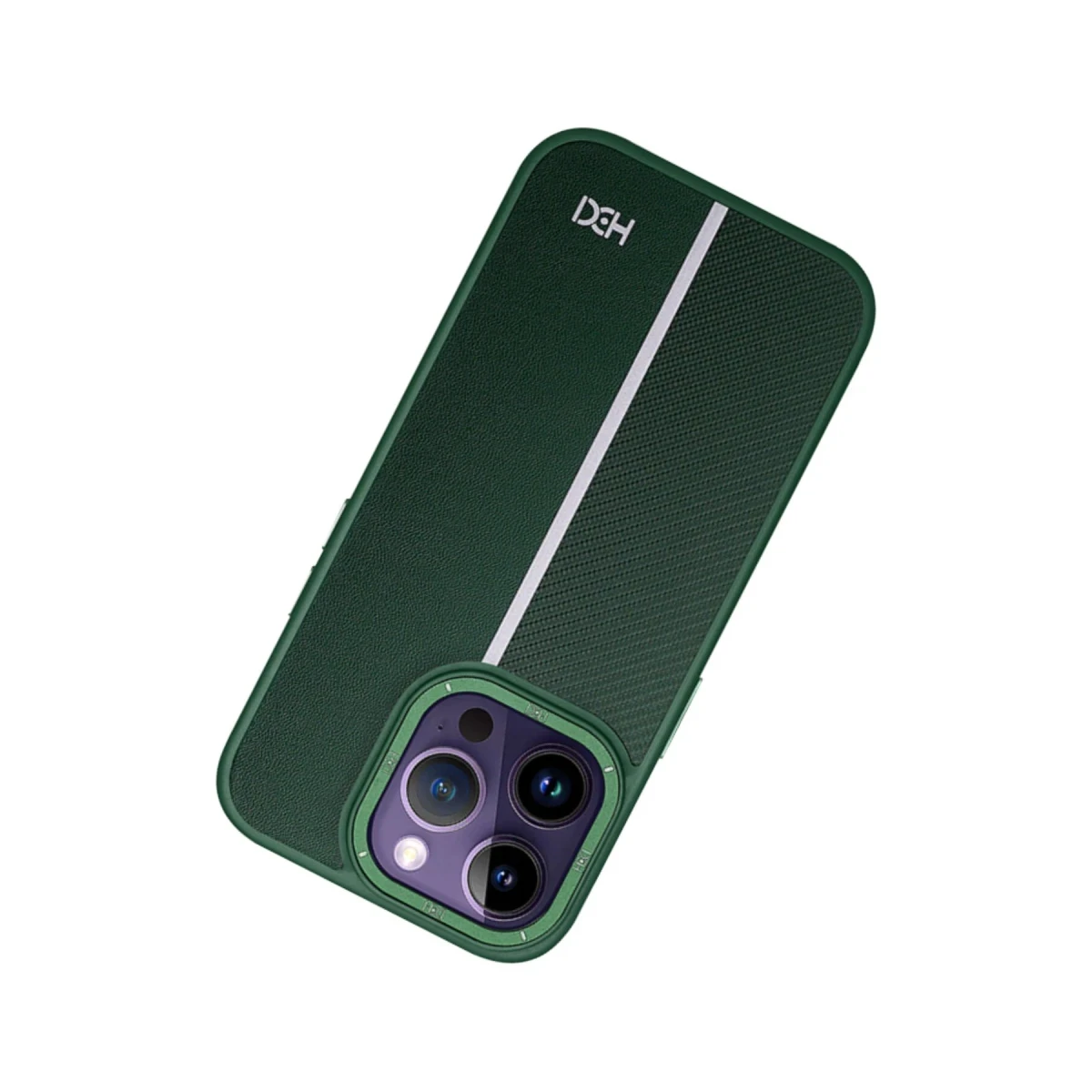 HDD Apple iPhone 13 Pro Kılıf HBC-155 Lizbon Kapak - Koyu Yeşil