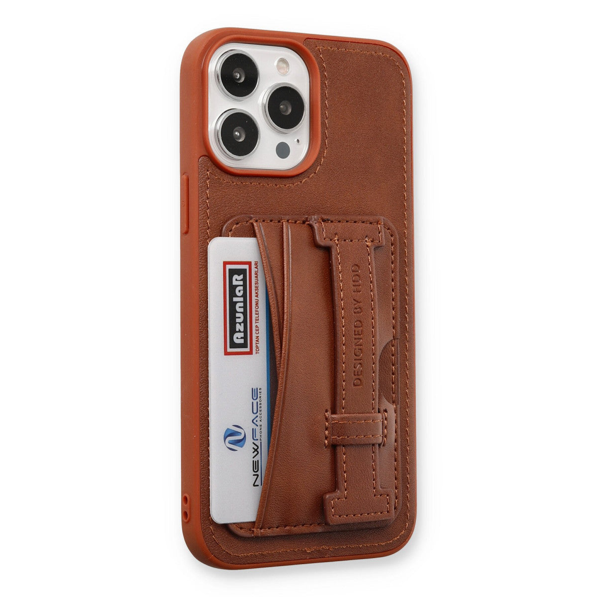 HDD Apple iPhone 13 Pro Kılıf HD Deri Kartvizitli Kapak