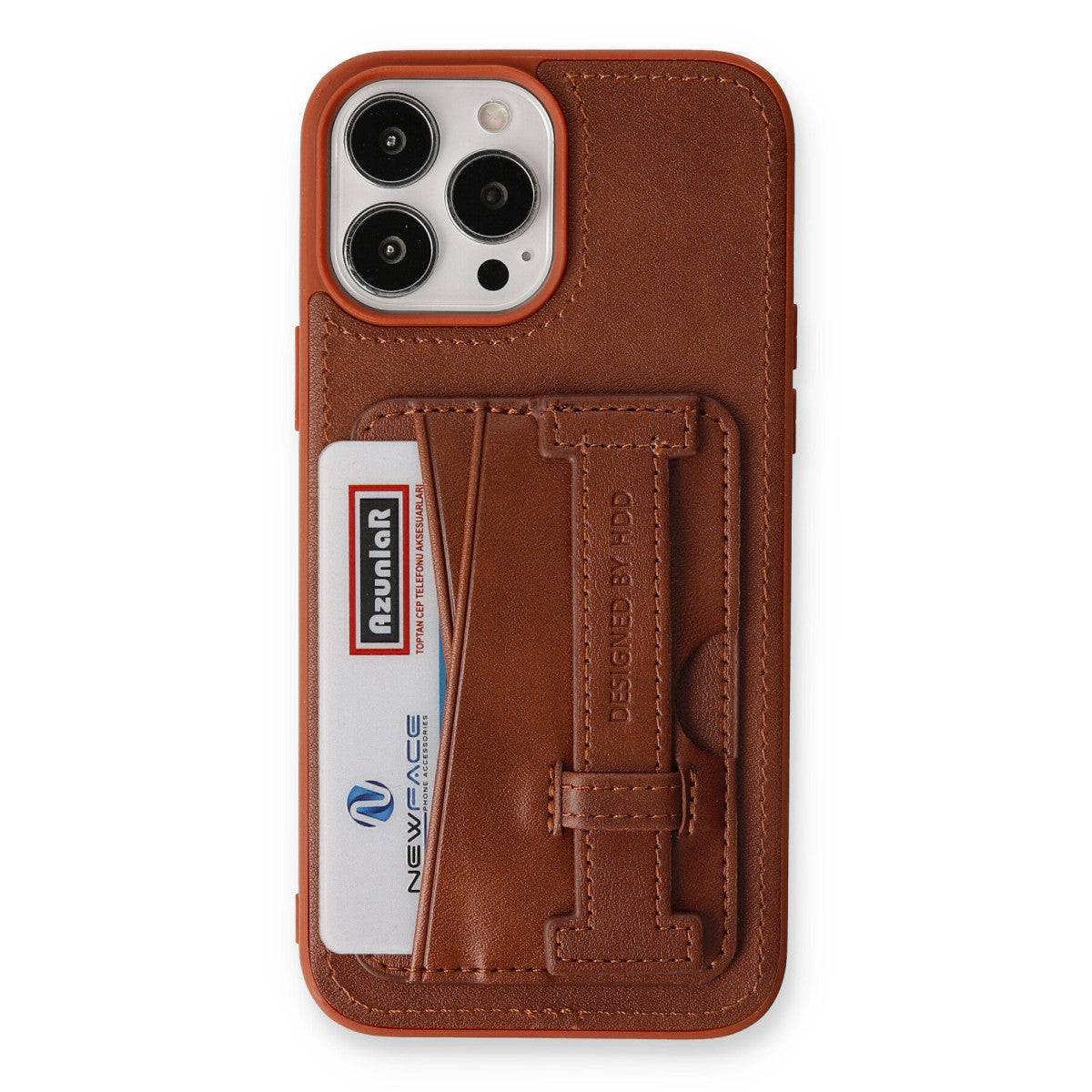 HDD Apple iPhone 13 Pro Kılıf HD Deri Kartvizitli Kapak
