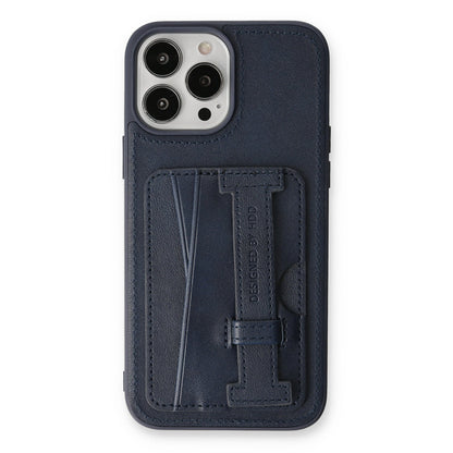 HDD Apple iPhone 13 Pro Kılıf HD Deri Kartvizitli Kapak