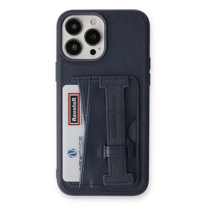 HDD Apple iPhone 13 Pro Kılıf HD Deri Kartvizitli Kapak
