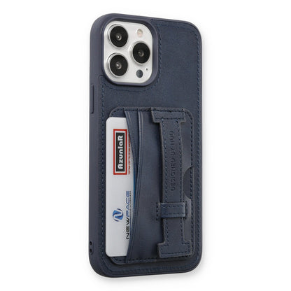 HDD Apple iPhone 13 Pro Kılıf HD Deri Kartvizitli Kapak