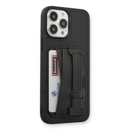 HDD Apple iPhone 13 Pro Kılıf HD Deri Kartvizitli Kapak