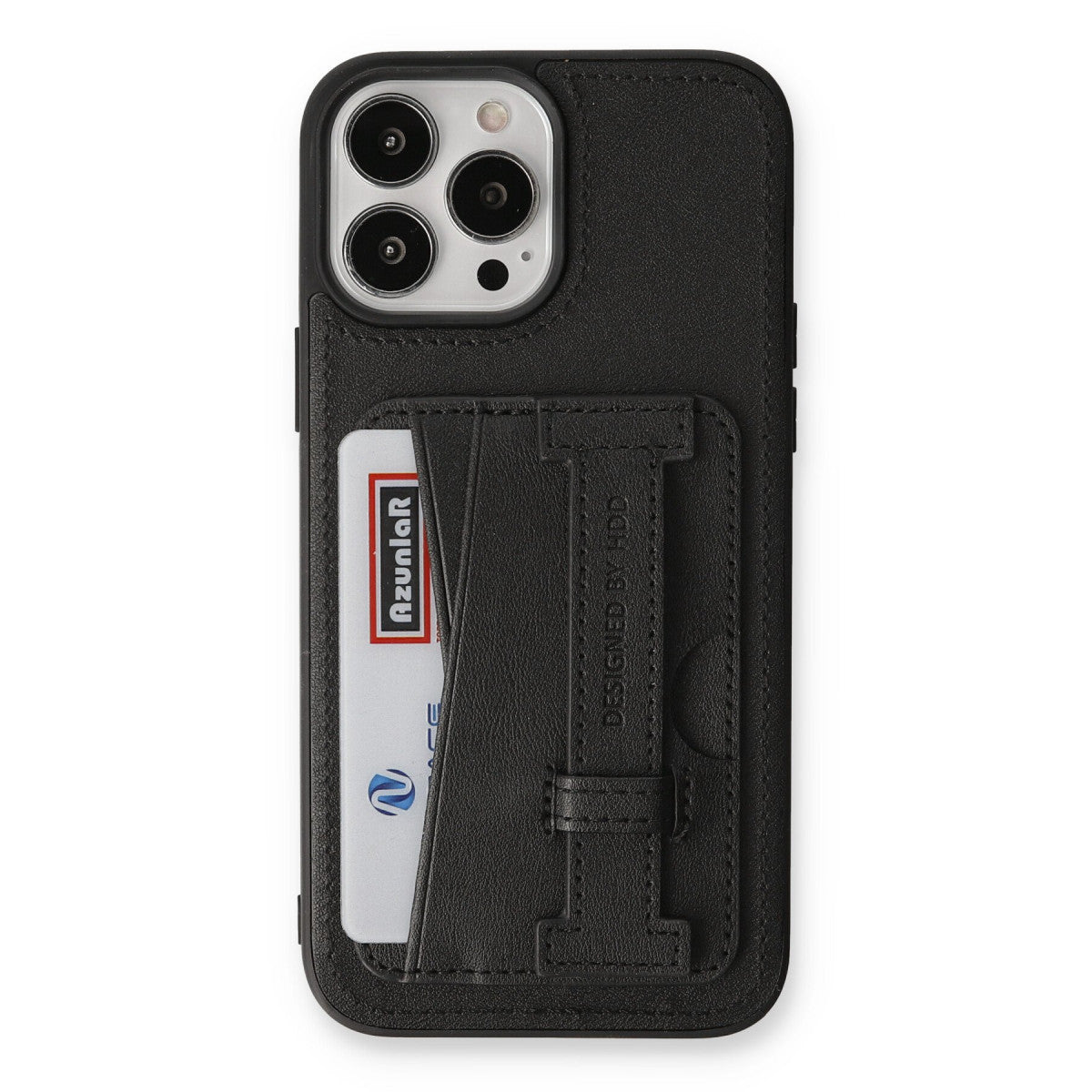 HDD Apple iPhone 13 Pro Kılıf HD Deri Kartvizitli Kapak