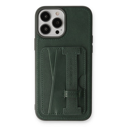 HDD Apple iPhone 13 Pro Kılıf HD Deri Kartvizitli Kapak