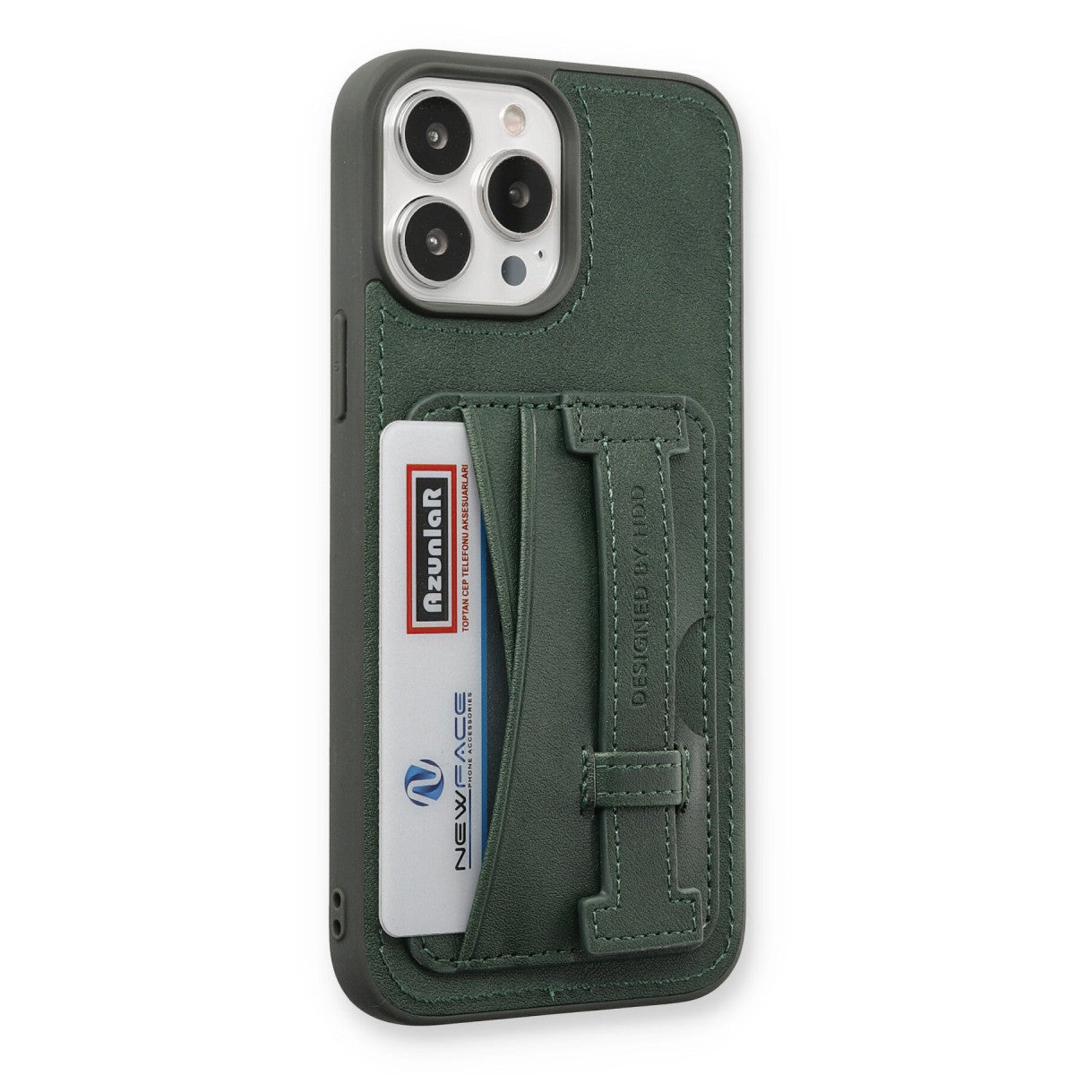 HDD Apple iPhone 13 Pro Kılıf HD Deri Kartvizitli Kapak