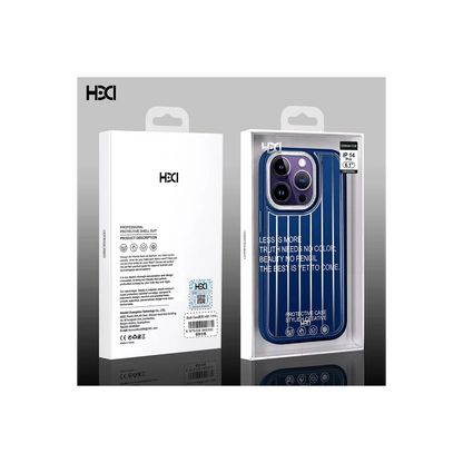 HDD Apple iPhone 13 Pro Max Kılıf HBC-190 Kolaj Kapak - Derin Mor