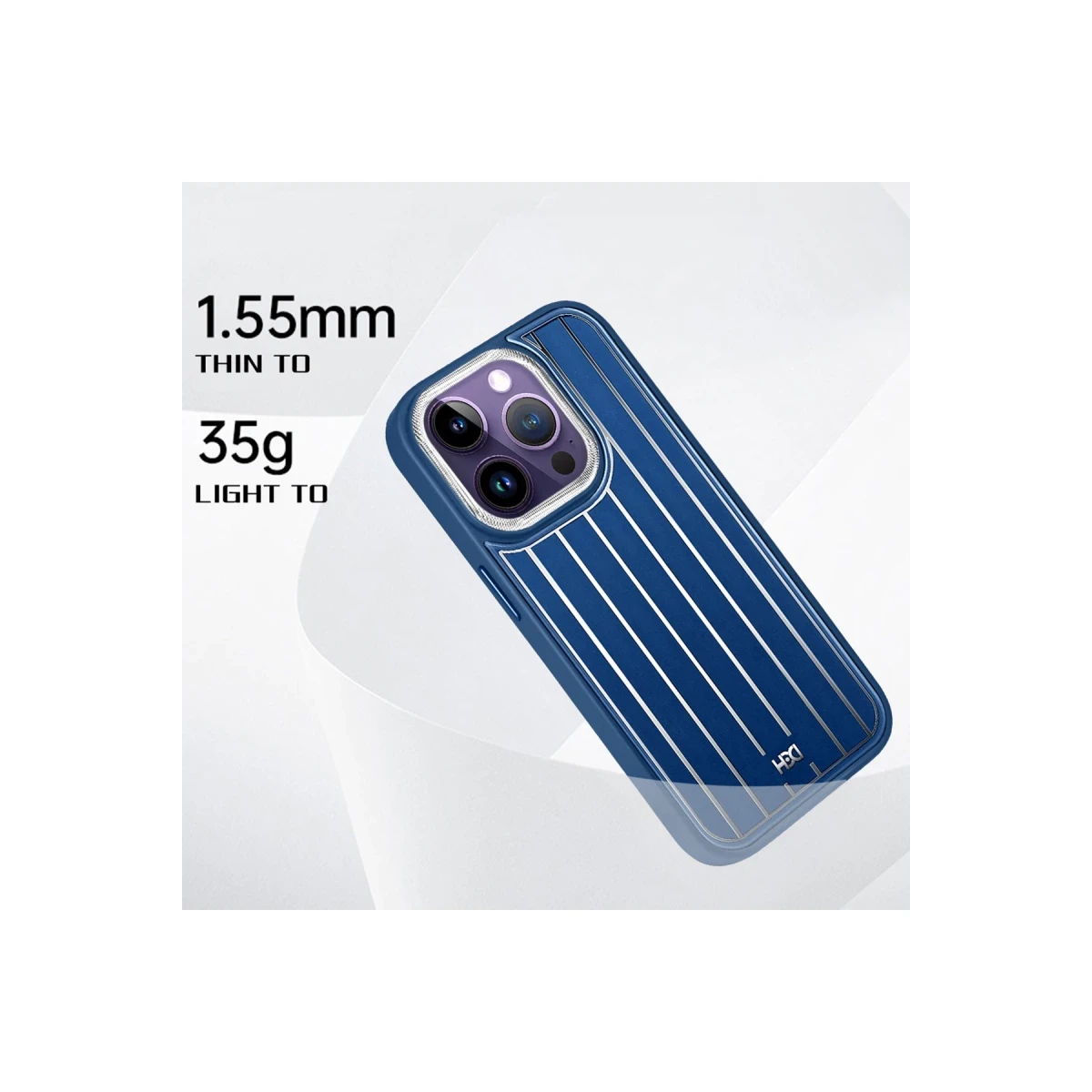 HDD Apple iPhone 13 Pro Max Kılıf HBC-190 Kolaj Kapak - Siyah