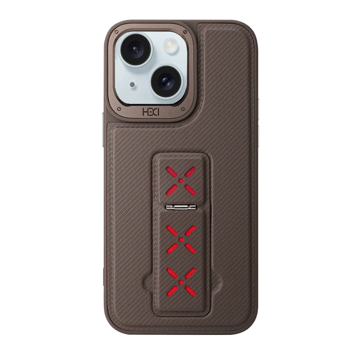 HDD Apple iPhone 14 HBC-248 Lima Standlı Kapak - Titan Gri