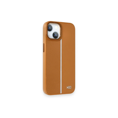HDD Apple iPhone 14 Kılıf HBC-155 Lizbon Kapak - Kahverengi