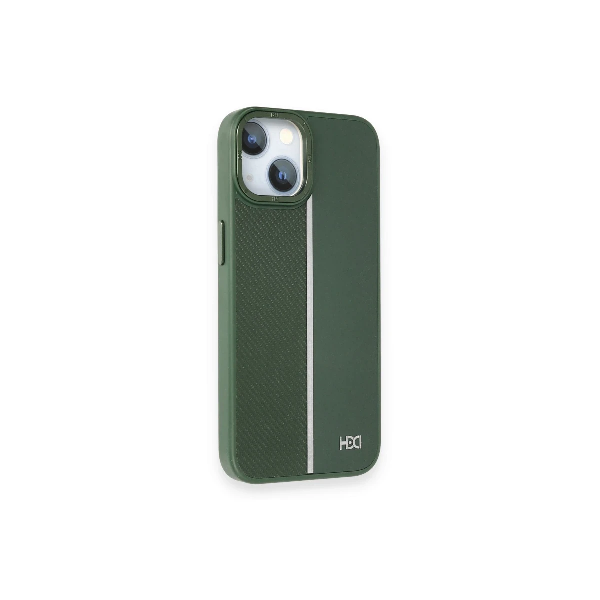 HDD Apple iPhone 14 Kılıf HBC-155 Lizbon Kapak - Koyu Yeşil