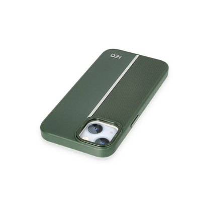 HDD Apple iPhone 14 Kılıf HBC-155 Lizbon Kapak - Koyu Yeşil