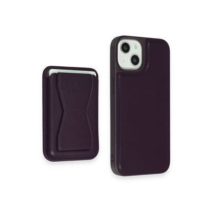 HDD Apple iPhone 14 Kılıf HD Deri Luxury Magnet Kartvizitli Kapak