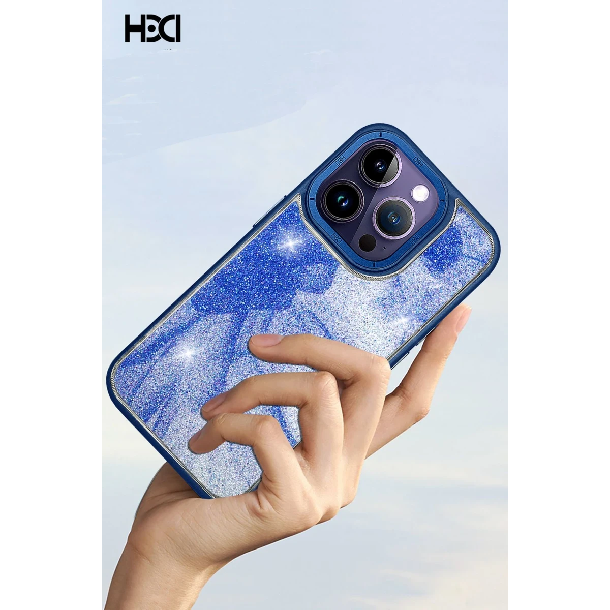 HDD Apple iPhone 14 Pro HBC-201 Salvador Simli Kapak - Siyah