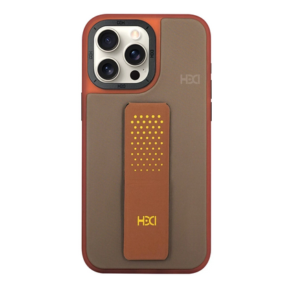 HDD Apple iPhone 14 Pro HBC-239 Colombo Standlı Kapak - Kahverengi