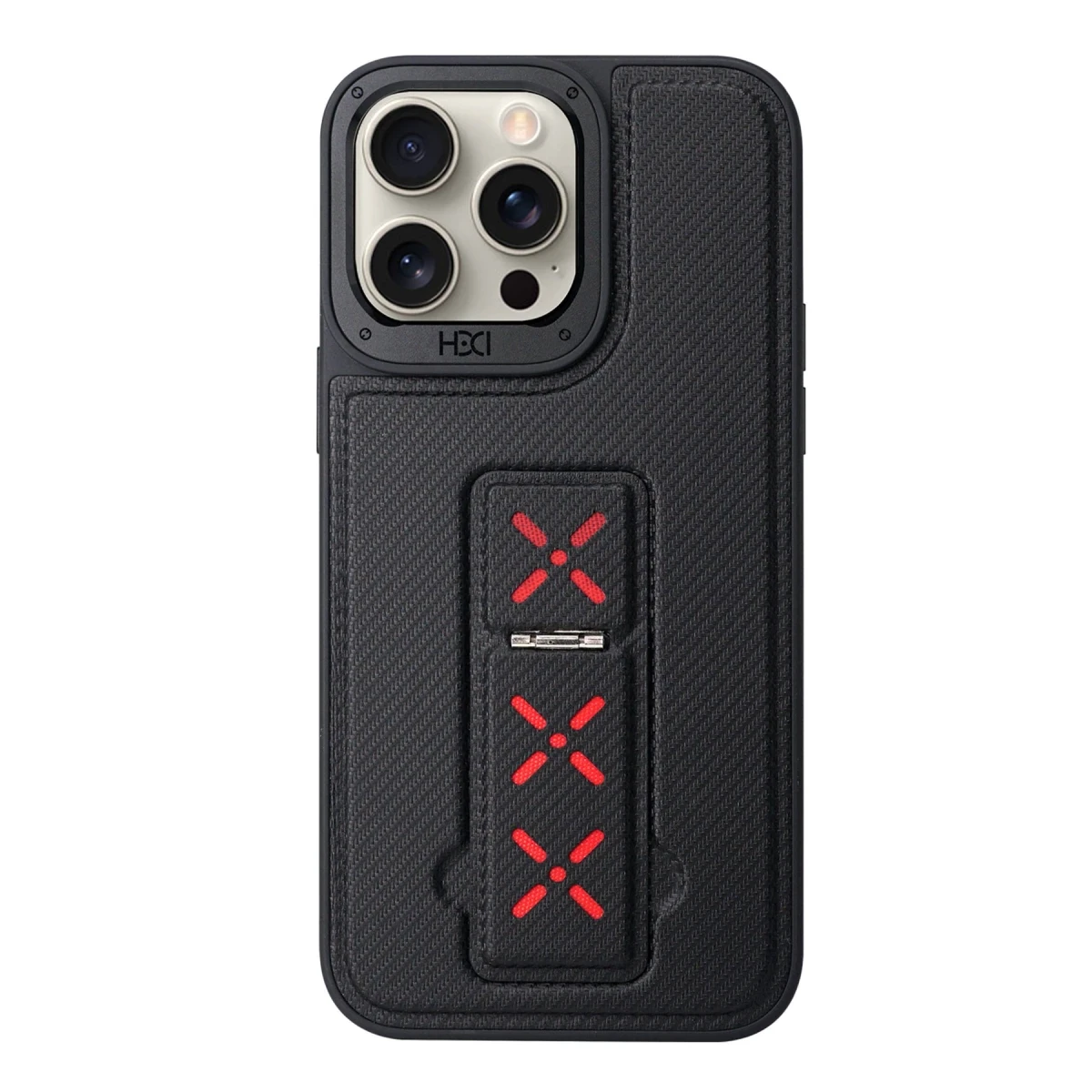 HDD Apple iPhone 14 Pro HBC-248 Lima Standlı Kapak - Siyah