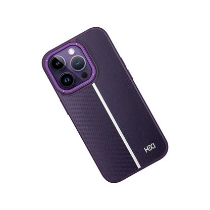 HDD Apple iPhone 14 Pro Kılıf HBC-155 Lizbon Kapak - Derin Mor