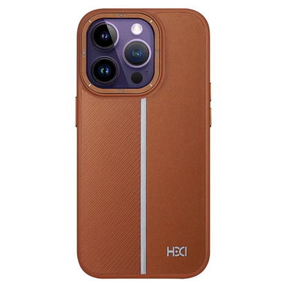 HDD Apple iPhone 14 Pro Kılıf HBC-155 Lizbon Kapak - Kahverengi
