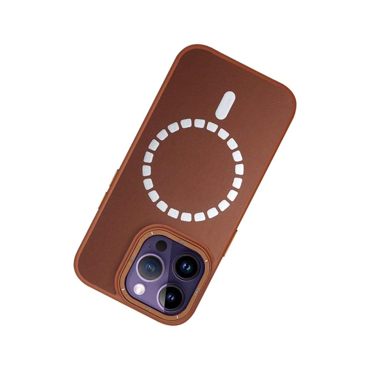 HDD Apple iPhone 14 Pro Kılıf HBC-156 Forum Magneticsafe Kapak - Kahverengi