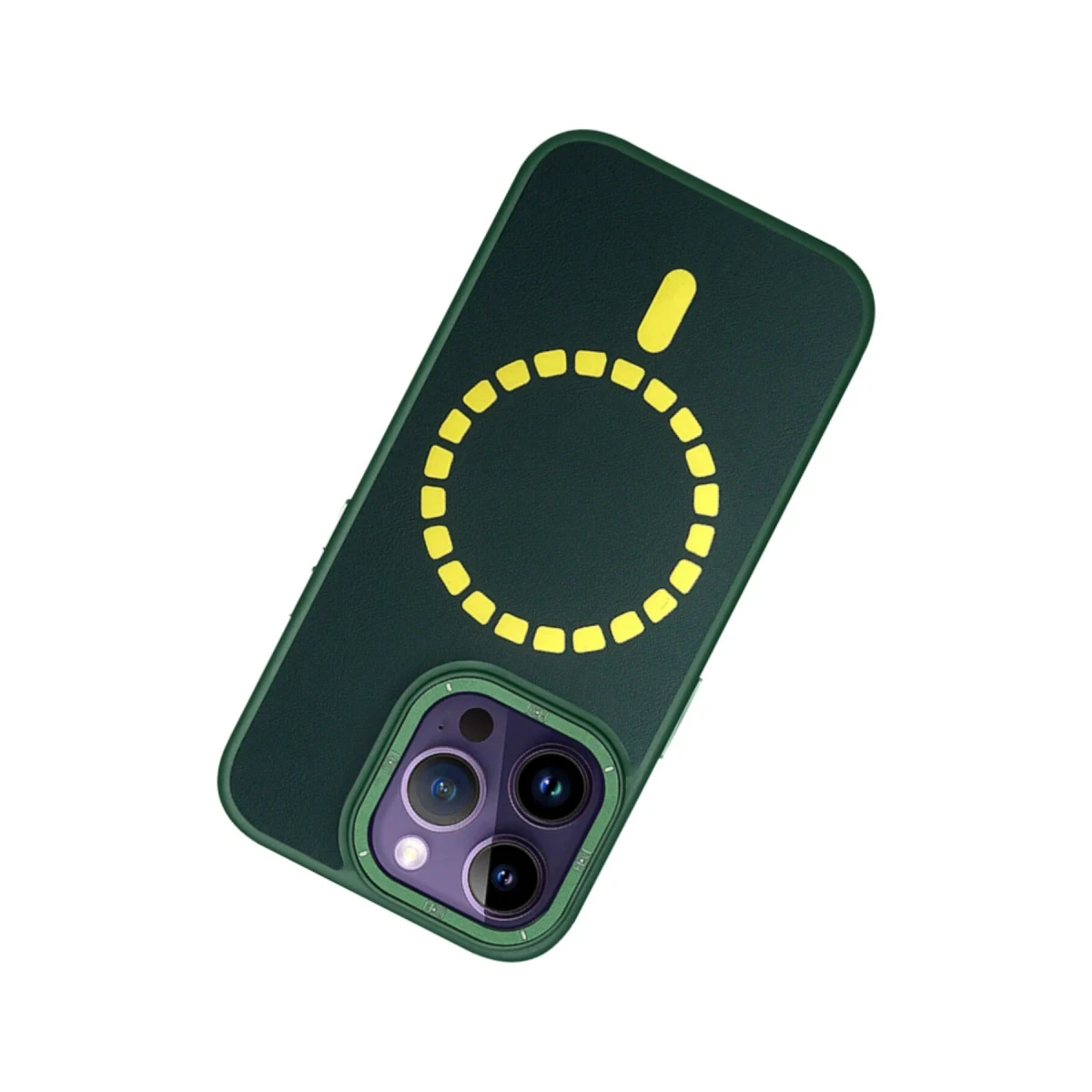 HDD Apple iPhone 14 Pro Kılıf HBC-156 Forum Magneticsafe Kapak - Koyu Yeşil