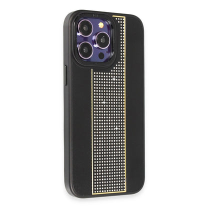 HDD Apple iPhone 14 Pro Kılıf HBC-160 Almera Taşlı Kapak