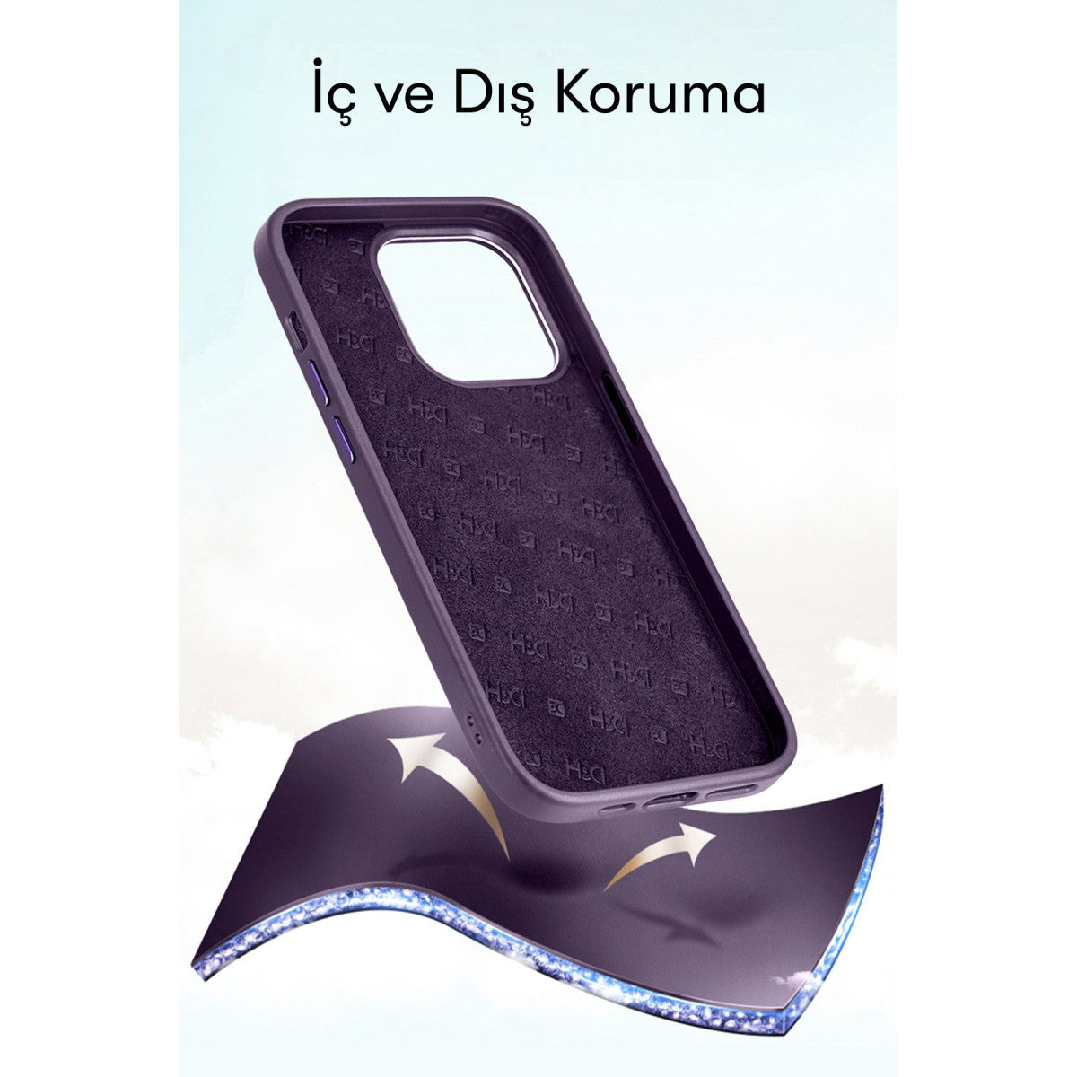 HDD Apple iPhone 14 Pro Kılıf HBC-163 Times Kapak