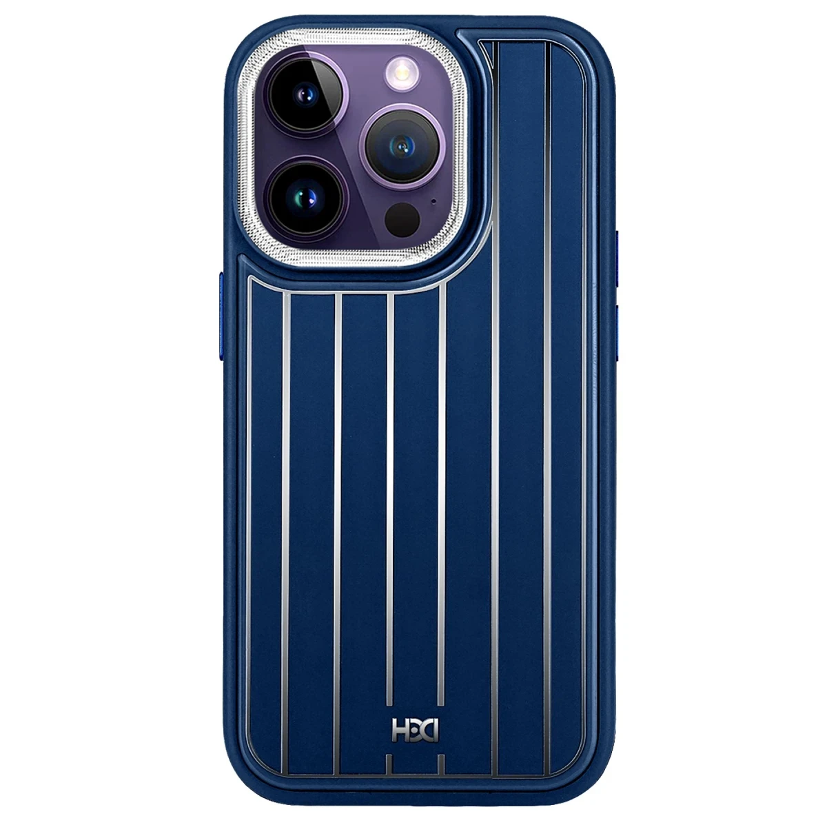 HDD Apple iPhone 14 Pro Kılıf HBC-190 Kolaj Kapak - Lacivert