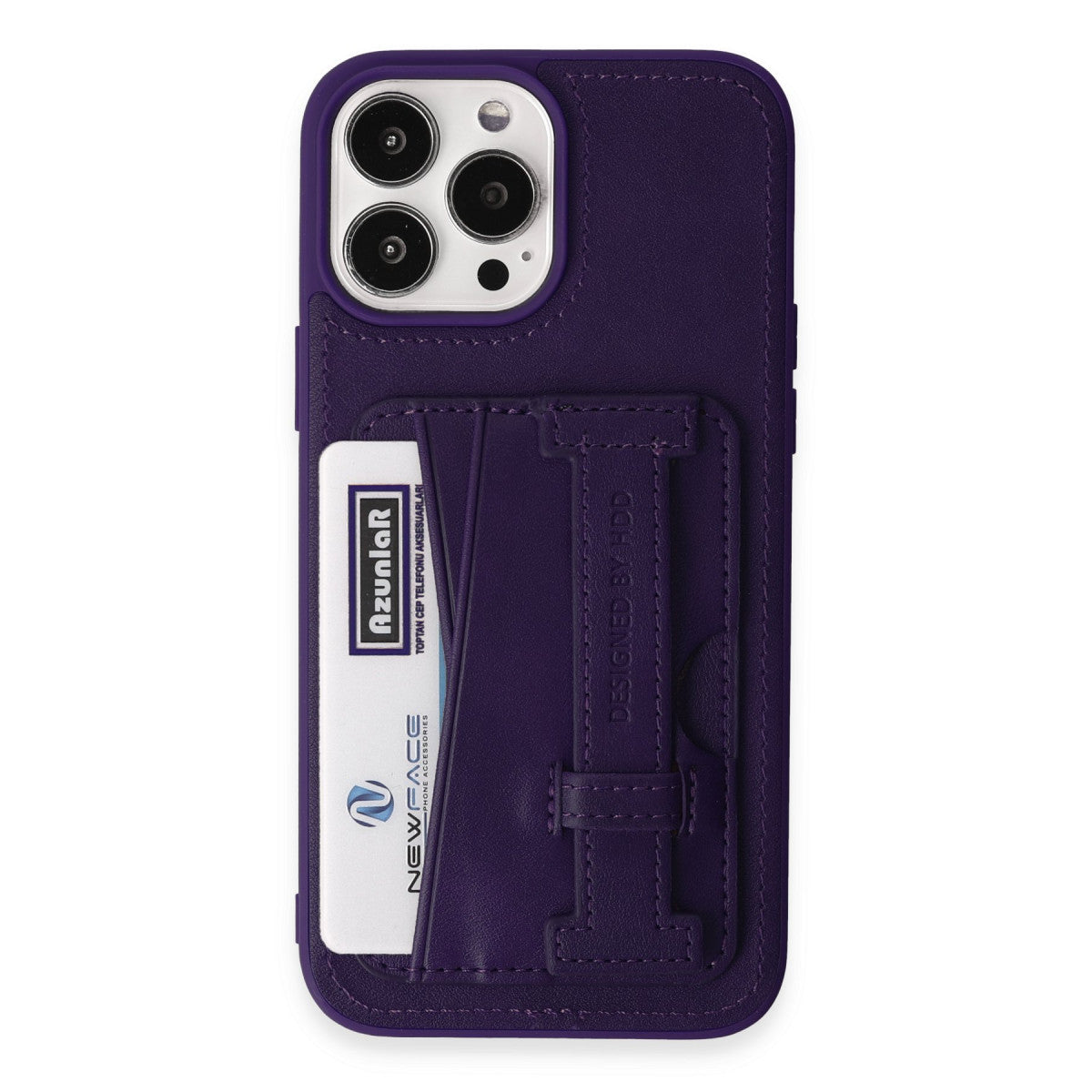 HDD Apple iPhone 14 Pro Kılıf HD Deri Kartvizitli Kapak