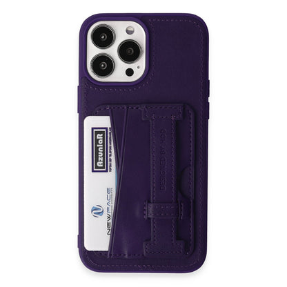HDD Apple iPhone 14 Pro Kılıf HD Deri Kartvizitli Kapak
