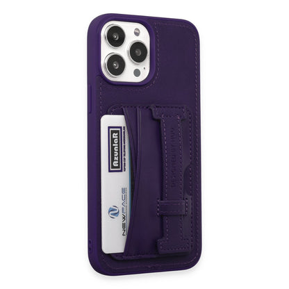 HDD Apple iPhone 14 Pro Kılıf HD Deri Kartvizitli Kapak