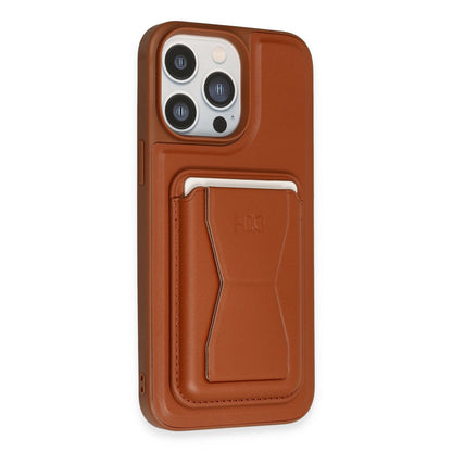 HDD Apple iPhone 14 Pro Kılıf HD Deri Luxury Magnet Kartvizitli Kapak