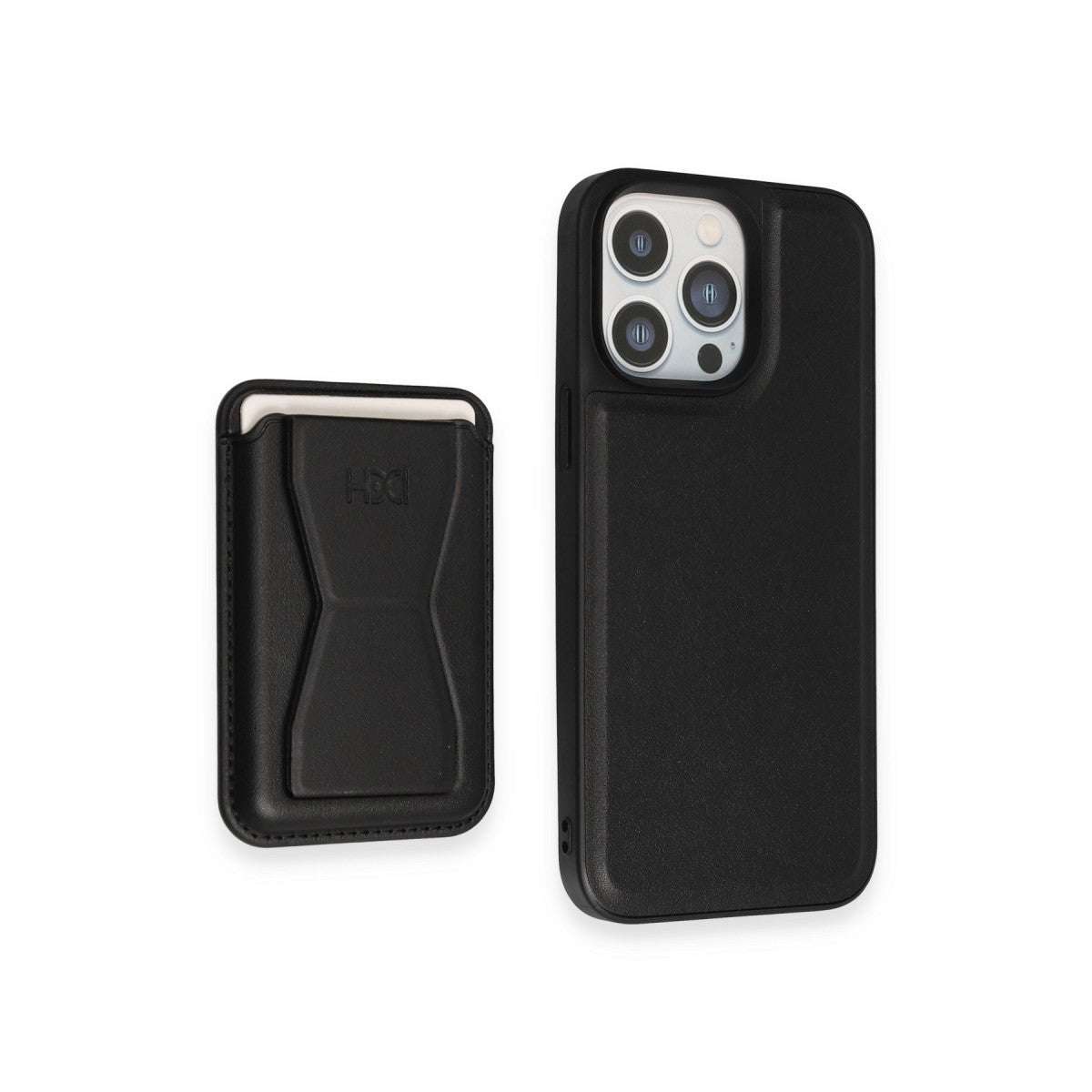 HDD Apple iPhone 14 Pro Kılıf HD Deri Luxury Magnet Kartvizitli Kapak