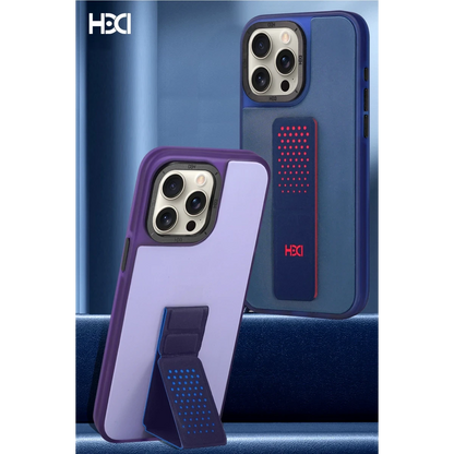 HDD Apple iPhone 14 Pro Max HBC-239 Colombo Standlı Kapak - Lacivert